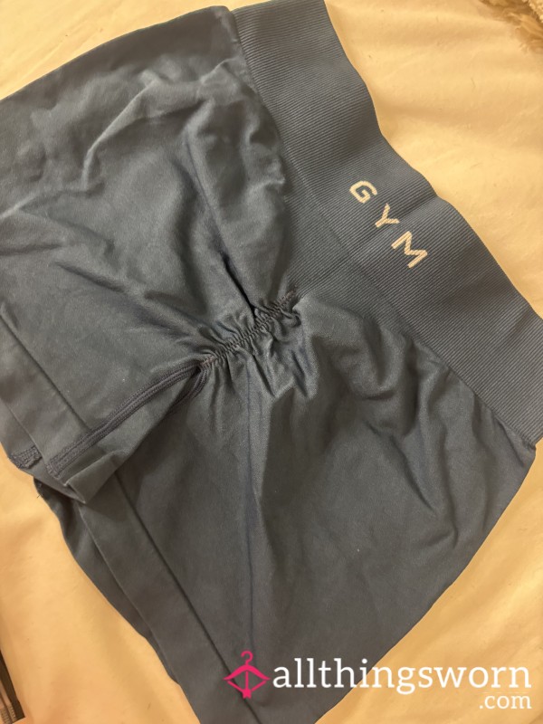 Blue/grey Gym Shorts