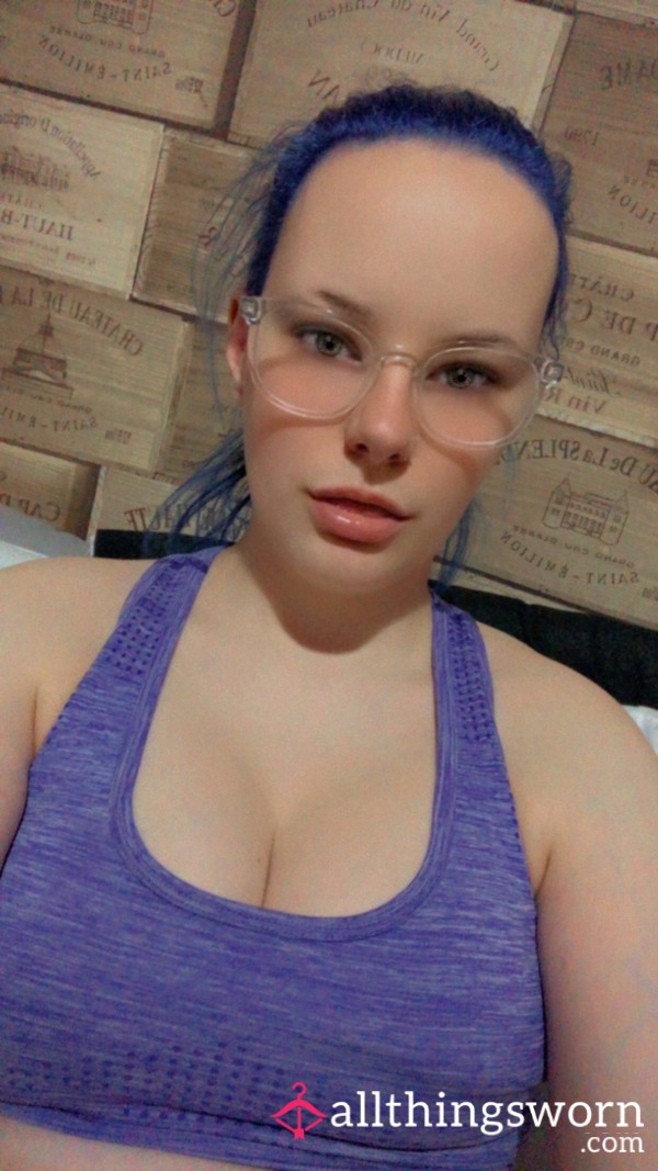 Blue/purple Sports Bra