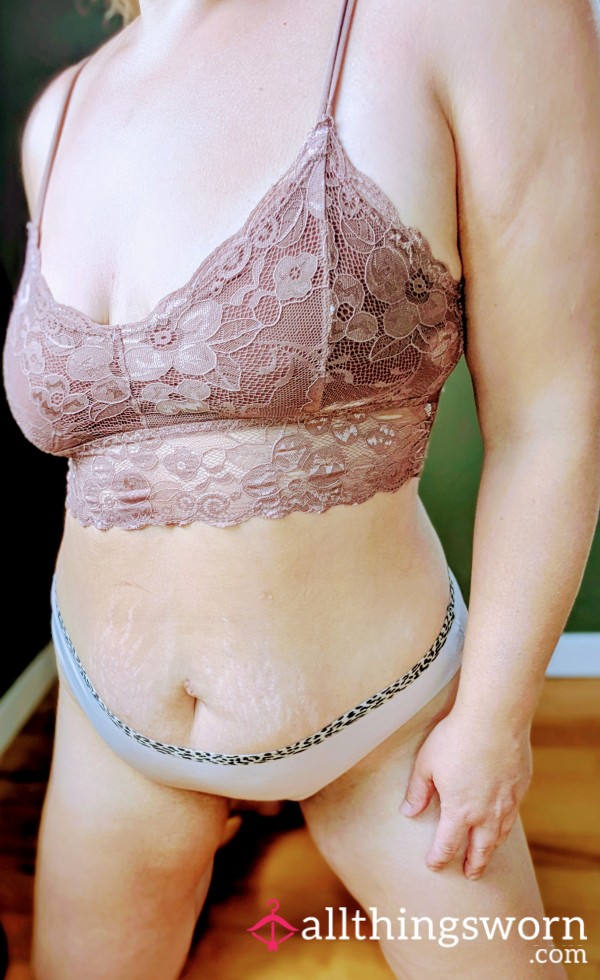 Blush Pink Lace Bra | Size M | Worn For Everyday Use
