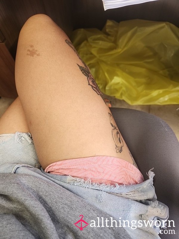 Blushing Pink Panties – Soft, Teased, & Soaked In Brat Energy 💞
