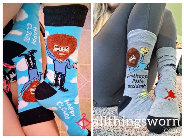Bob Ross 🎨 Socks