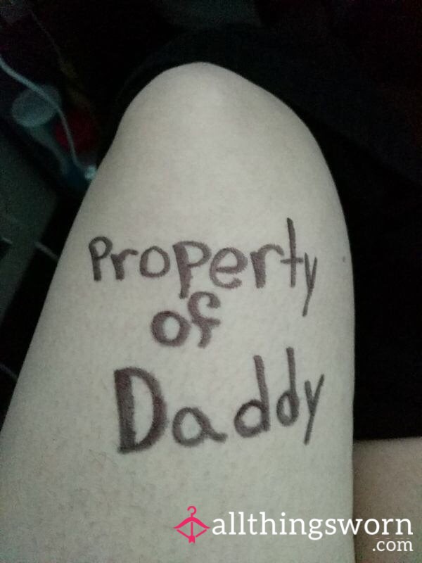 Body Writing - Make Me Your Canvas!