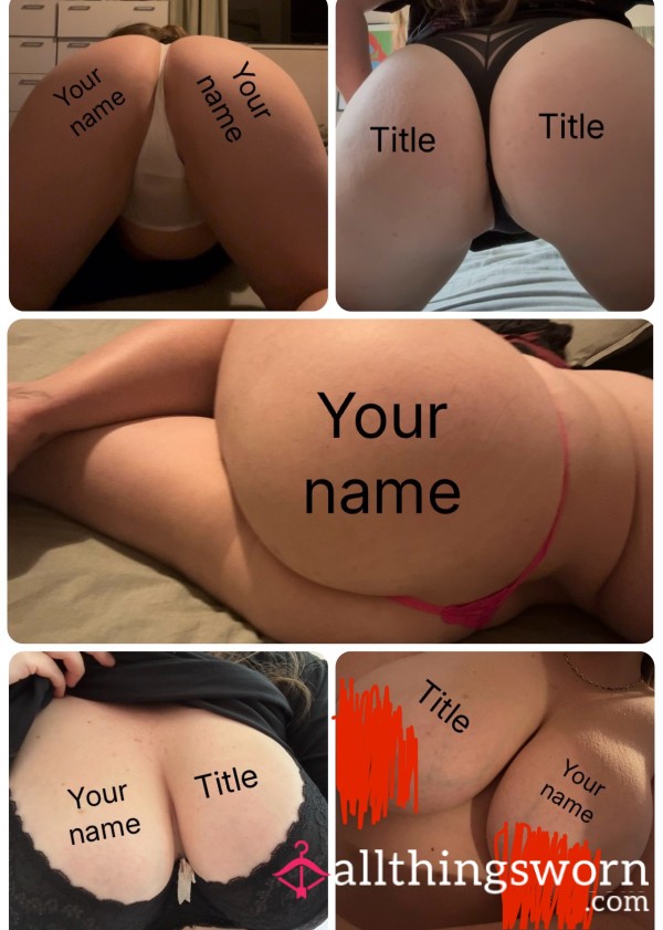 😈✍️ Brand Me / Body Writing ✍️😈