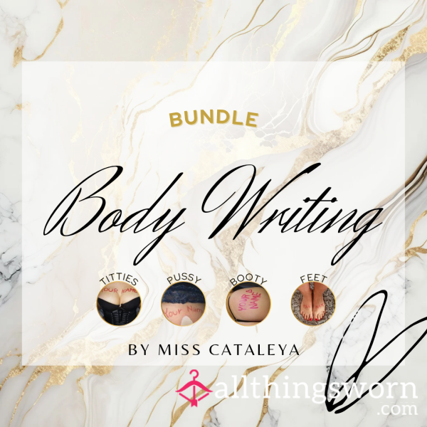 [BODY WRITING] ✨ Bundle ✨