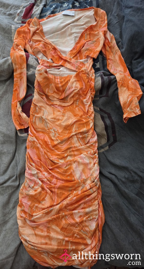 Bodycon Abstract Dress