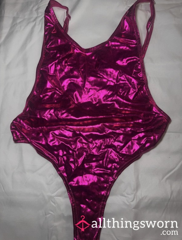 Bodysuits Latex Shiny Fuchsia Purple 💜