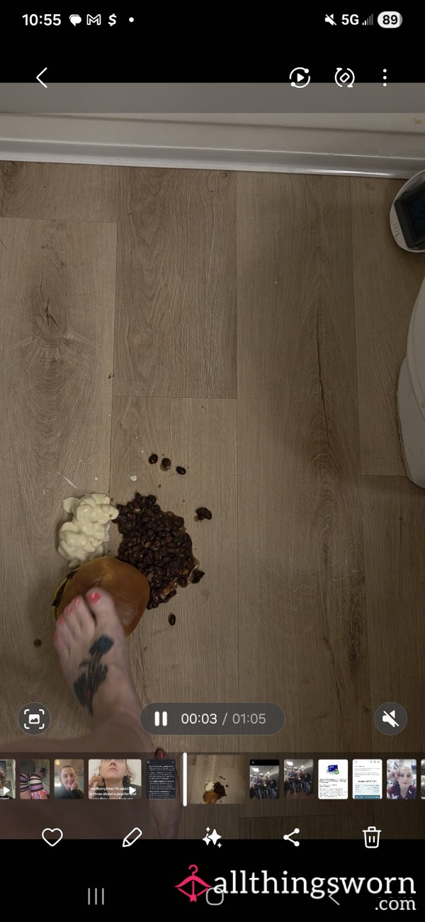 Bon Apetit With My Feet
