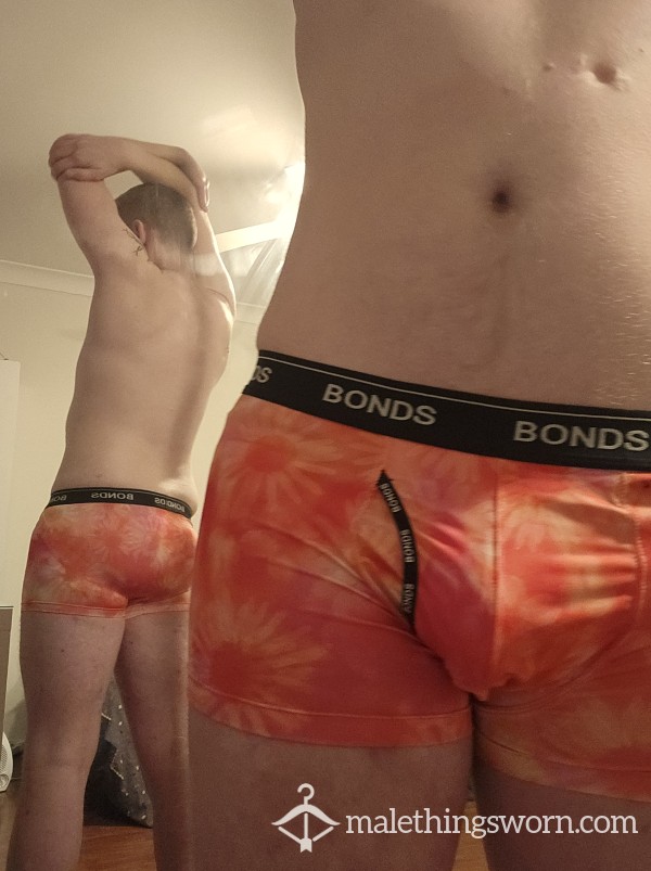 BONDS MALE Trunks Microfibre S**y Gym Worn Item