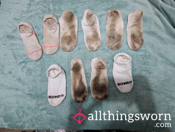 Bonds Socks Stinky Well Worn By Rainbow 🌈 Definitely Worth It To Ad To You Collection 😜