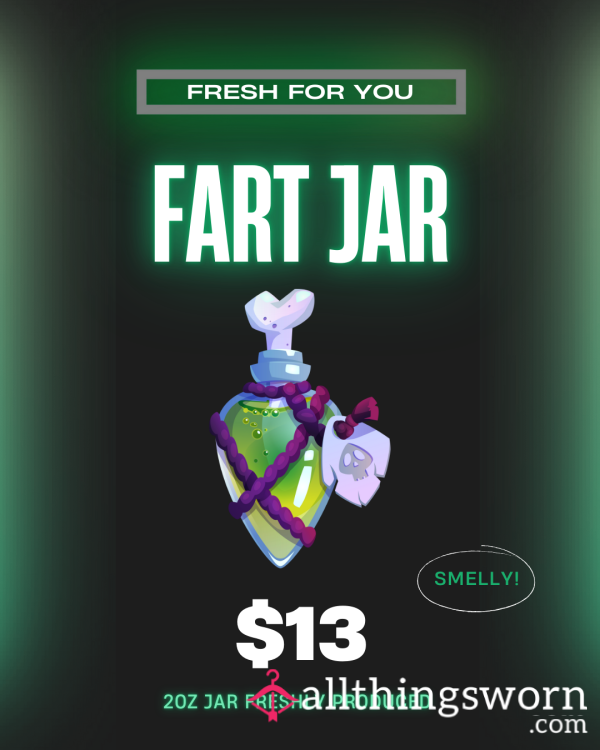 My Sp**ky Essence Fart Jar! 👻💨