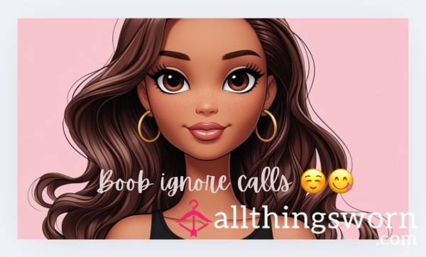Boob Ignore Call ☺️🥰😈👀 (Bra Or No Bra 🤭 You Choose)