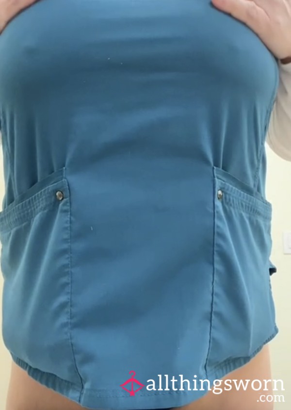 Boob Play At Work