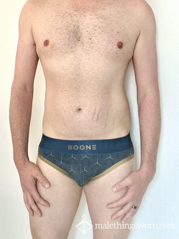 BOONE Brief Blue/gold