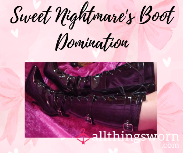 Boot Domination Session 🖤