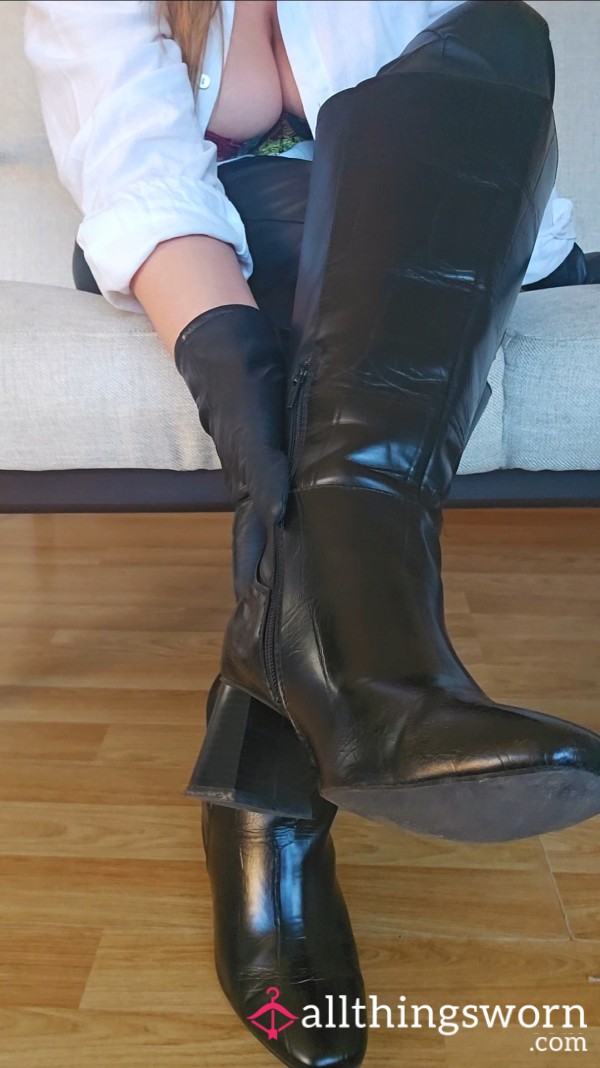 Boot Worship Pics - Lick My Dirty Soles Clean 😈