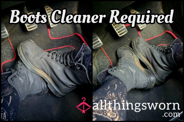 Boots Cleaner Required 🥾🥾