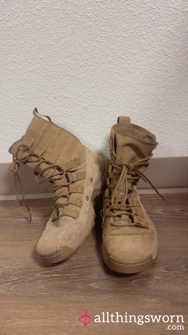 Boots Were Made For Serving
