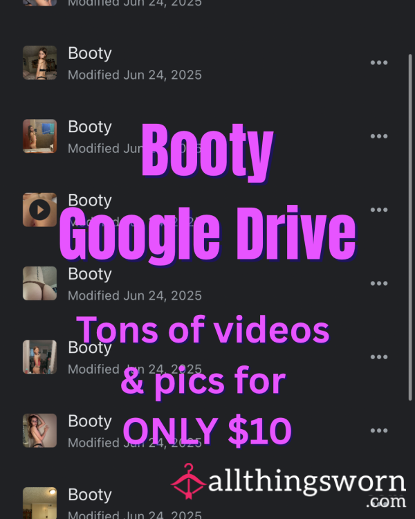 Booty Google Drive