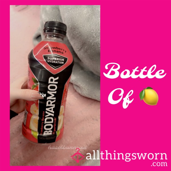 Lemonade Bottle To Indulge 🍋
