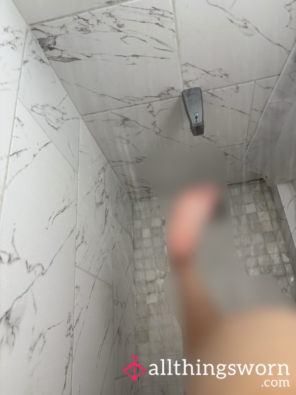 Bottom Of My Foot In The Shower