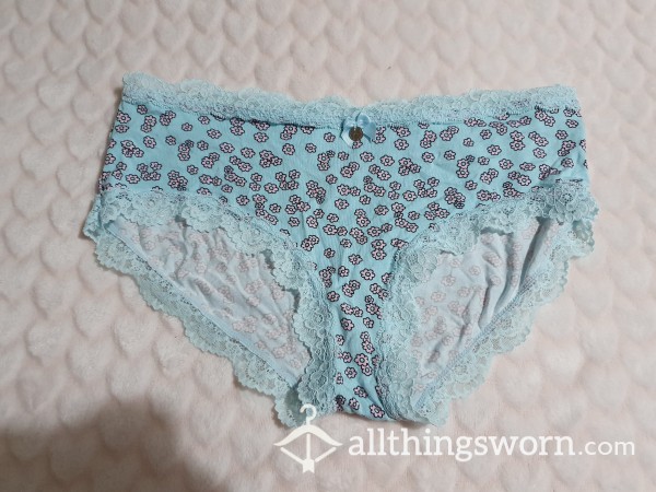 Boux Avenue Blue Ditsy Flower Print Fullbacks