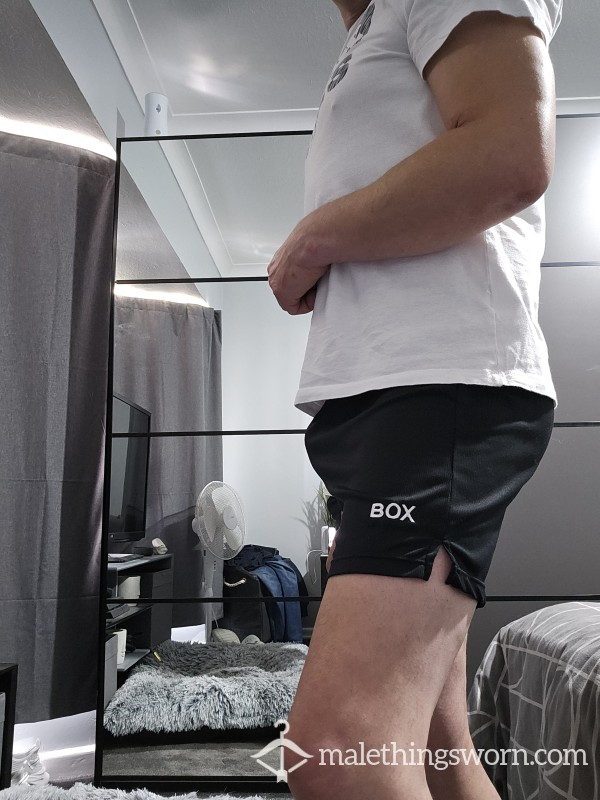 Box Black Shorts