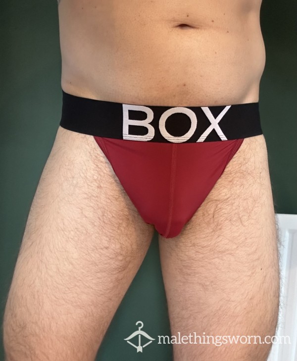 Box Menswear Jockstrap; Gym Worn