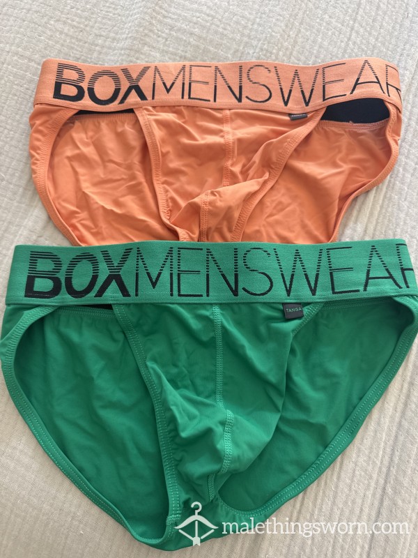 Box Microfibre Briefs 2 For £60