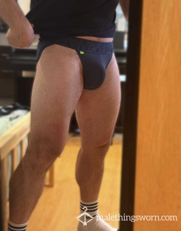 Box Navy Blue Defined Crotch, Size M.