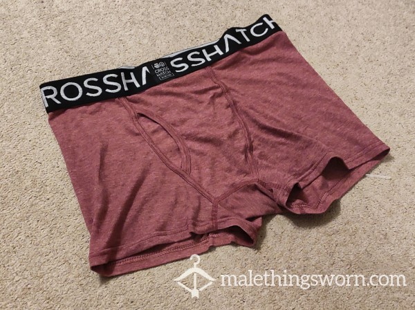 Boxer Briefs Autumn Red CrossHatch (L)