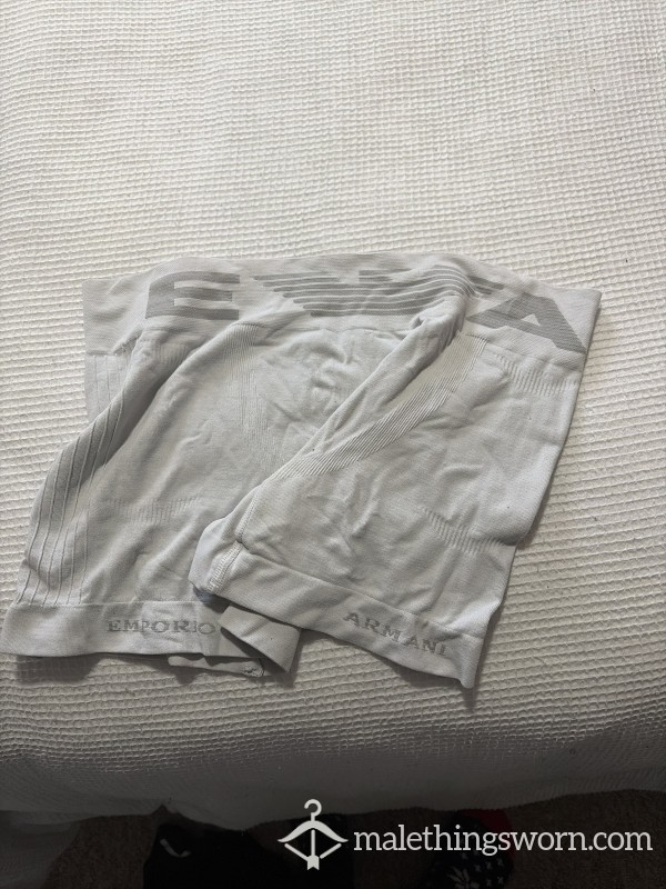 Boxer Shorts About To Be Used At The Gym To Get All Stinky And Sweaty 😜 Full Of C*ck And Gooch Stench 😉