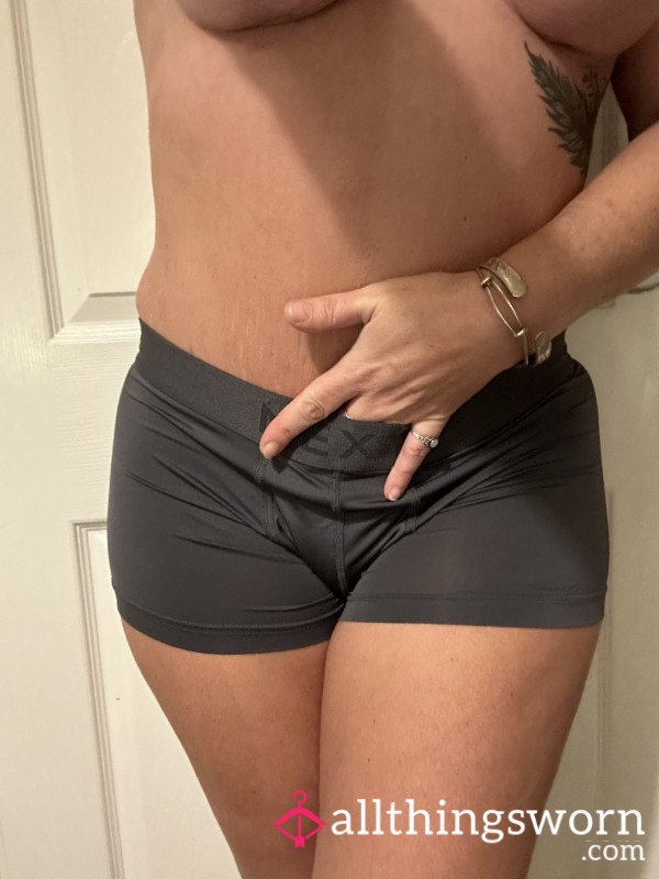 Khaki Green Boxer Shorts …. Left By My Brief Encounter