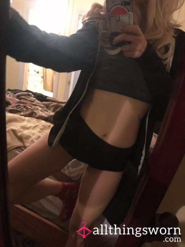Boy Cut Black Panties