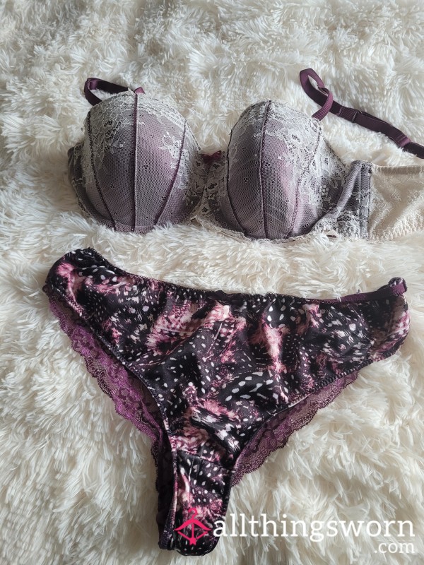 Bra An Panties Set Worn 24hrs Can Do More Days If Requested