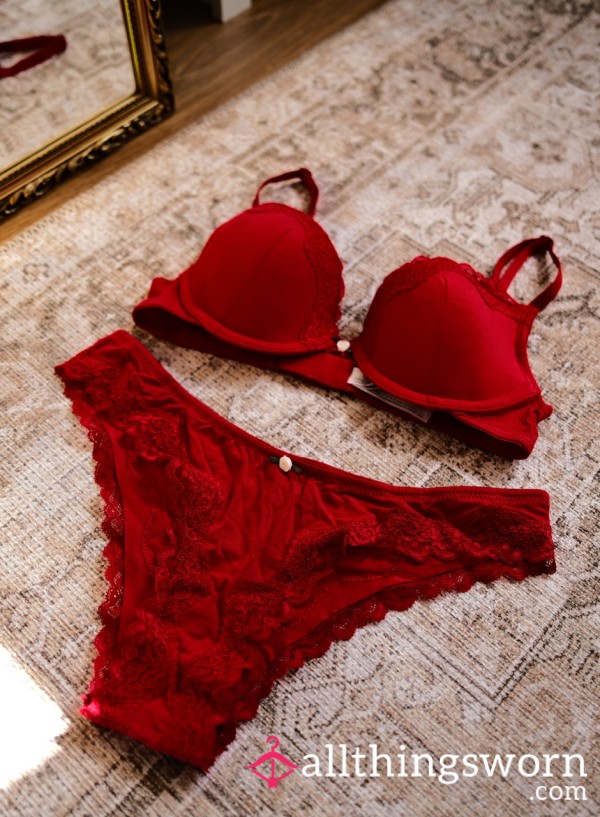 Bra And Panties Set, 48hr Wear 🌹