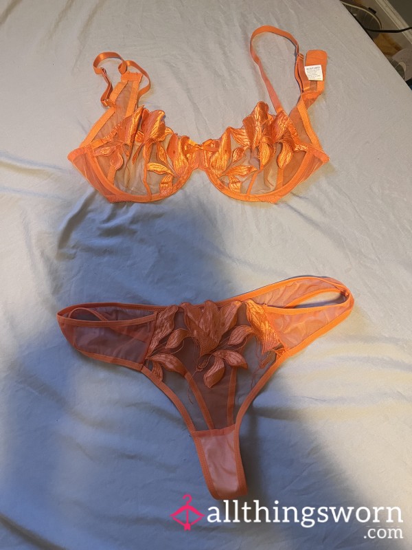 Bra And Panties Set, Size Xl