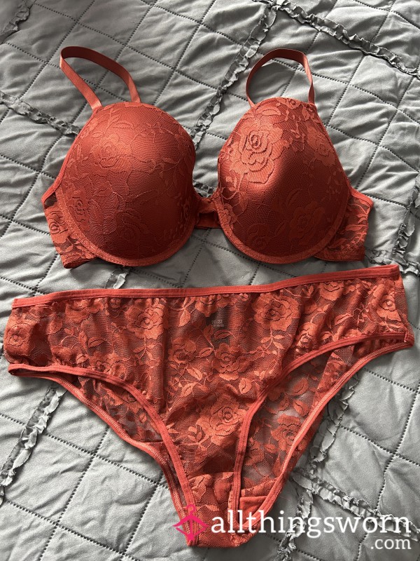 Bra And Panty Set New Or Worn Just For You 😉