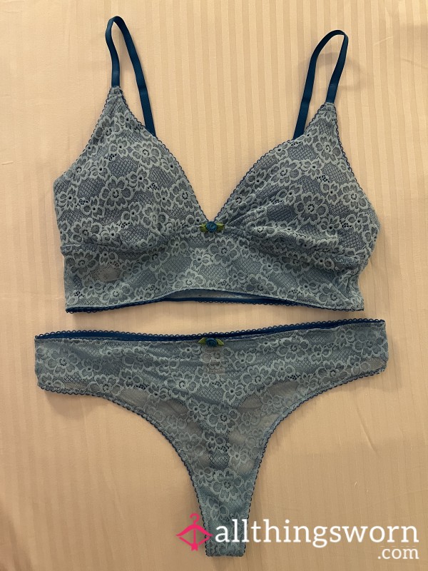 Bra And Panty Set Worn To Order