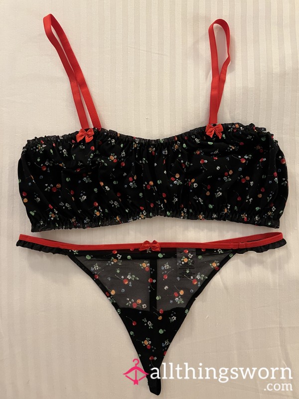 Bra And Panty Set Worn To Order