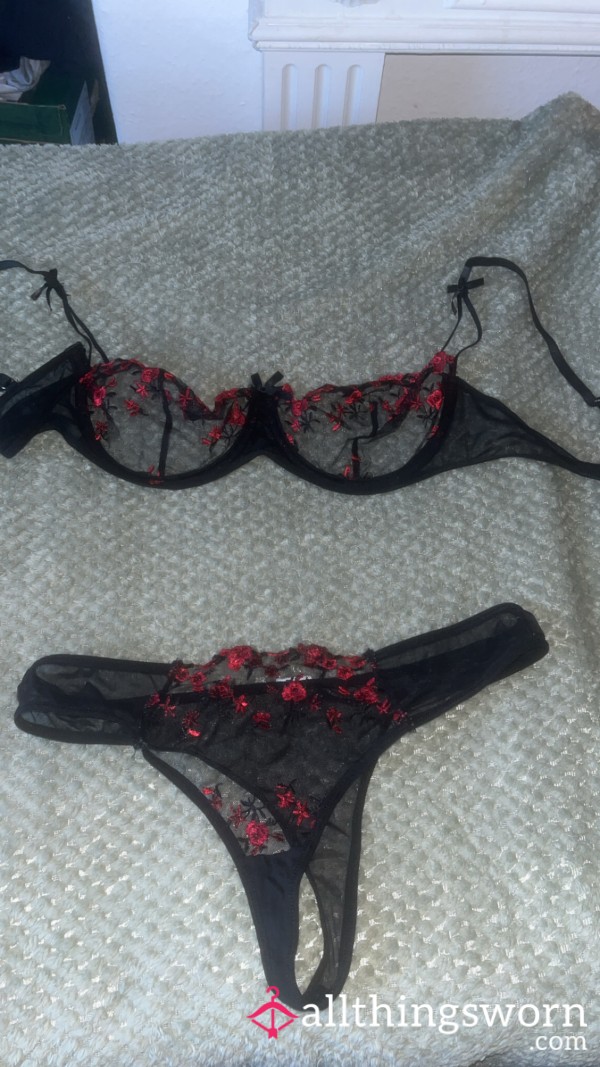 Bra And Thong Set✨
