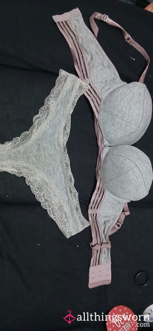 Bra And Thong Set