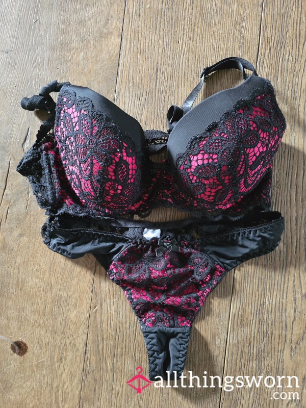 Bra And Thong Set