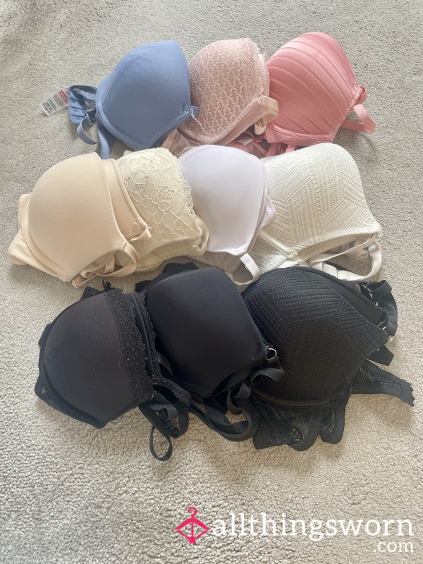 Bra Bundle - 10 Bras | 36b | Various Colours & Ages