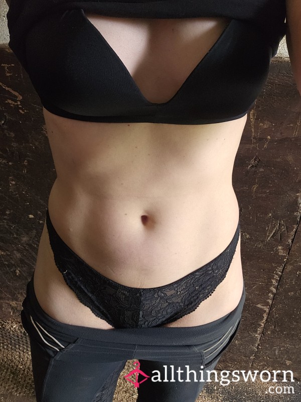 Bra & Lacey Thong