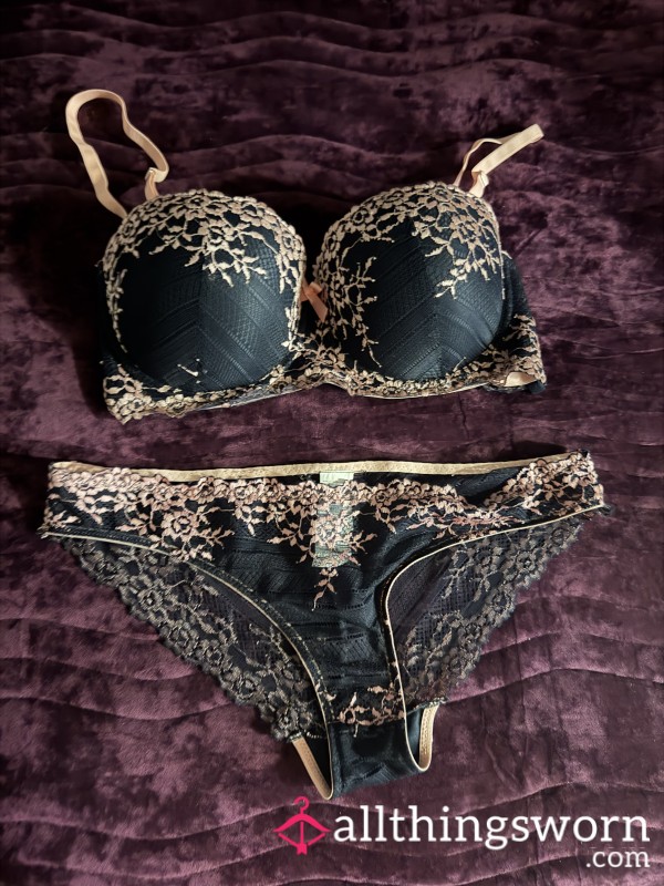 Bra N Panties Worn All Day N Night At Party