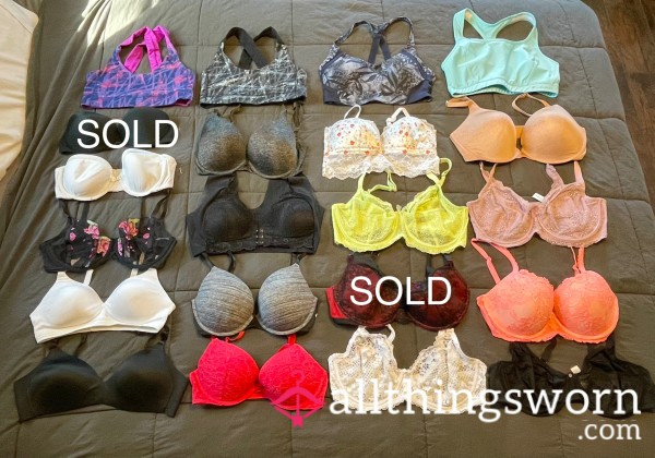 Bra Sale! 2 For $30