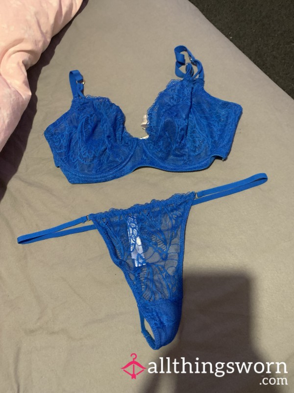 Bra Set Blue
