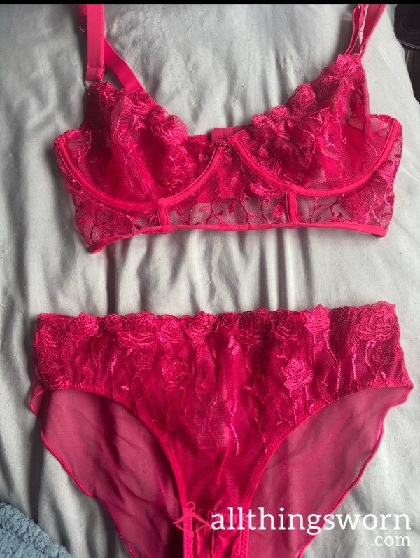 Bralette And Panties