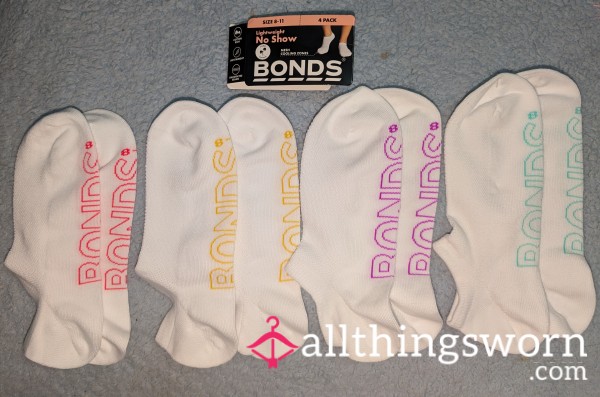 BRAND NEW BONDS BRAND SOCK BUNDLE DIFFERENT COLOURS HEHE HAPPY TAKING ORDERS ON HOW DIRTY STINKY FEET 🐾🐾 PRINTS 😁 YOU KNOW YOU WANNA HEHE SMELL THE RAINBOW 🌈🌈🌈 UNFORTUNATELY EXPRESS POSTAGE I