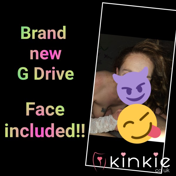 Brand NEW G Drive.. Mine & Hubbys Face Shown. 5 Available